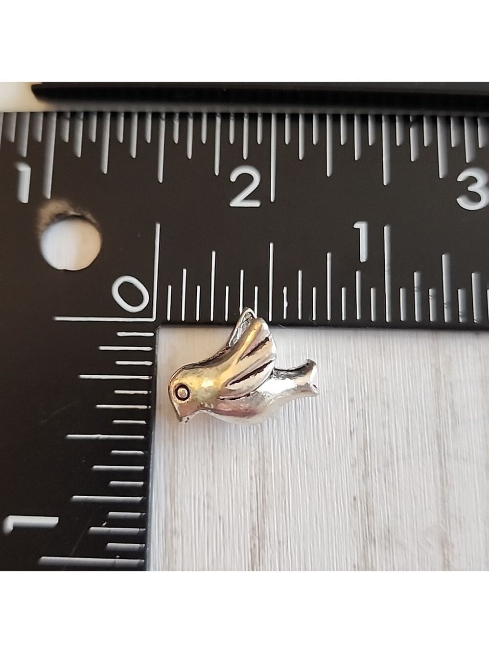 Bird Charm for European Style Bracelets Fits Pandora Systems - Picture 3 of 3